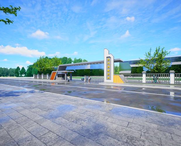 纺织厂大门设计 外观效果图大揭秘与专业设计服务全解析